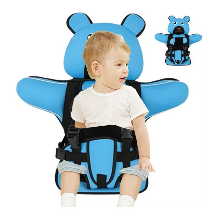 Siège de Sécurité pour Enfant de 6 Mois à 12 Ans, Coussin de Chaise Respirant et Réglable pour Poussette et voiture.