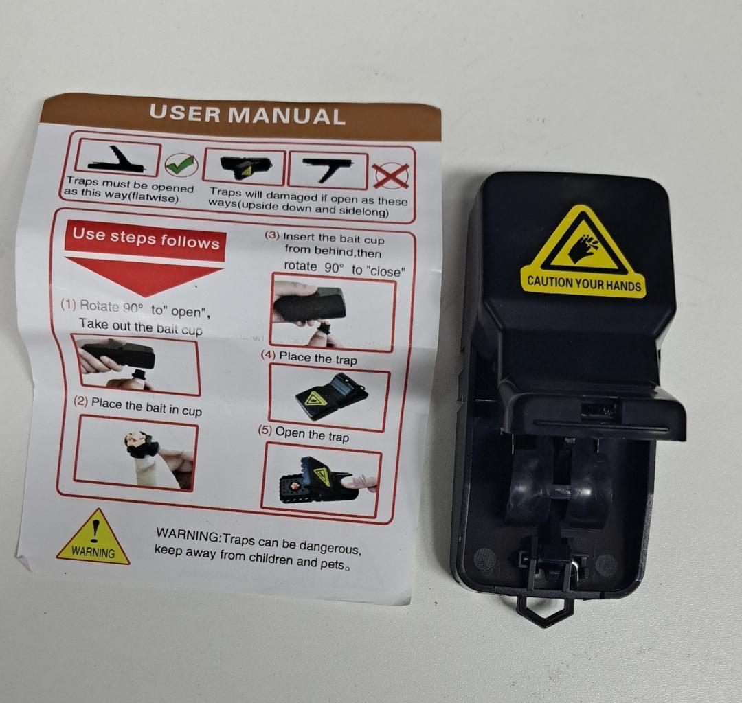 Piège à rats — durable et réutilisable