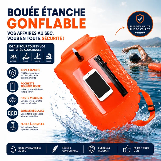 Bouée De Sécurité Avec Compartiment Étanche